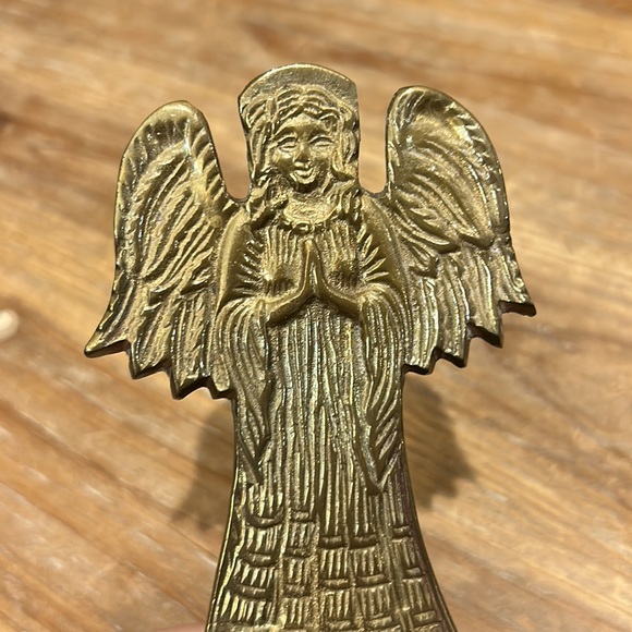 Brass Angel Candle Holder - Picture 6 of 15